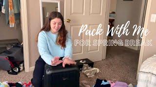 packing for spring break | paige elisa