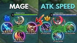 Chang'e Mage Build vs Chang'e Attack Speed Build