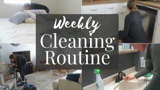 Clean my whole house with me | Weekly cleaning routine & schedule | Homemaker Motivation