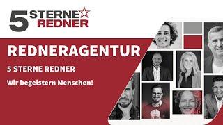 Redneragentur 5 Sterne Redner - Wir begeistern Menschen.