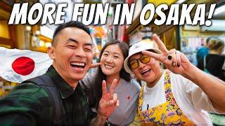 we went on the best nightlife and food tour in osaka, japan