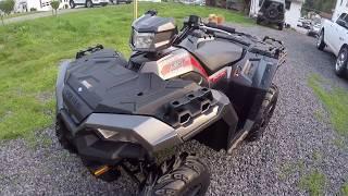 2018 Polaris Sportsman 850SP!! Delivery and walk around.. Farewell Kingquad