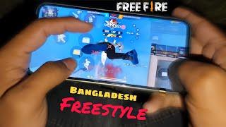 Bangladesh freestyle Best 3 Finger HUD Video 3 Finger Custom Movement king Row7 Ramim