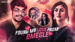 FINDING MY LOVE ON OMEGLE | ROASTING GIRLS ON OMEGLE | GAMER MALLU