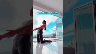 Floating camel  challenge!!! #yogachallenge #advancedyogachallenge