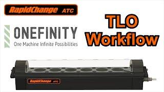 RapidChange ATC Tool Length Offset workflow for Onefinity Pro series CNCs/Upscale your productivity.