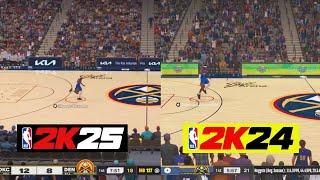 NBA 2K25 vs NBA 2K24 In-Depth Gameplay Comparison (Animations, Gameplay, Graphics Comparison) PS5