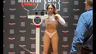 Valerie Loureda - Official Weigh-in - (Bellator 216: MVP vs. Daley) - /r/WMMA