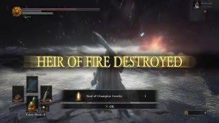 DARK SOULS 3 - Easy way to beat Champion Gundyr