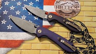 BJ Hill (Hill Top Knives and Gear) Mods CJRB Feldspar from LeftyEDC