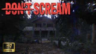 DON'T SCREAM | FULL GAME (NO COMMENTARY)