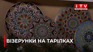 Рівненська майстриня створює унікальні візерунки на тарілках