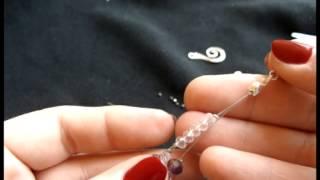 Tutorial handmade jewelry - necklace / Невесомые бусы своими руками