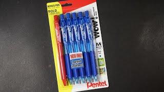 Pentel Wow! 1.0mm and 1.4mm Ballpoint Pen Review