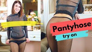 Pantyhose feet! Nylon soles & pantyhose try on haul 2022 Thong try on nylon feet Sweet Alise