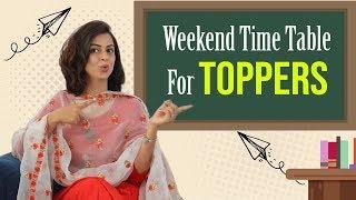 Weekend Timetable for Toppers | #Examspecial #studyhacks #Schoollife #ABetterLife