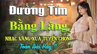 ĐƯỜNG TÍM BẰNG LĂNG, ĐÔI MẮT NGƯỜI XƯANHẠC VÀNG TRỮ TÌNH HẢI NGOẠI BOLERO TUYỂN CHỌN HAY NHẤT 2024