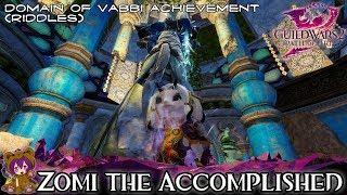 Guild Wars 2 - Zomi the Accomplished (Domain of Vabbi Riddle Achievement)