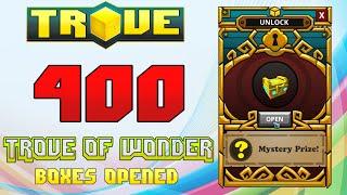 Scythe's Trove Special  400 TROVE OF WONDER CHESTS UNBOXED! #2