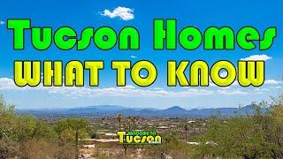 Tucson Arizona | What Do Homes Look Like In Tucson, AZ?