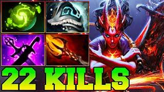 22 Kills QOP Dota 2 Mid - Best Queen Of Pain Dota 2 Pro Gameplay Guide Build 7.36