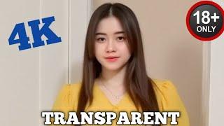 4K Try On Haul 2025 __ Transparent No bra See Through __ Curve Plus size Ideas Fashion amazon trends