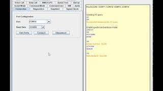 Connect Quectel module to AT Command Tester