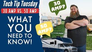 Huh? 30 Amp vs. 50 Amp RV Service: Choosing the Right Option.