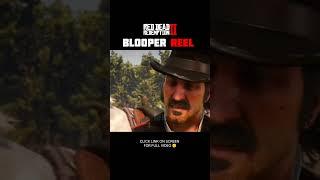 RDR2 Movie Bloopers  #arthurmorgan #shorts