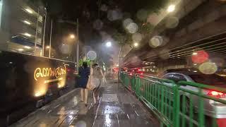 Pouring rain in BKK. - dual GoPro 180vr synced with iPhone