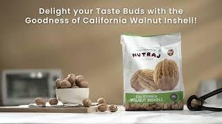 NUTRAJ California Walnut Inshell Product Video