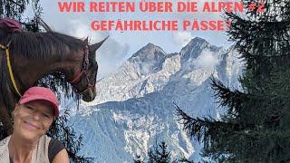 Alpine cross on horseback over the Krimmler Tauern |  Trail Riding Documentary