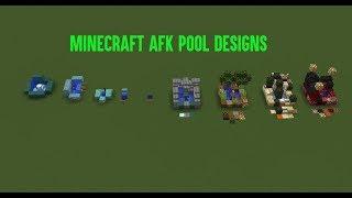 9 AFK POOLS YOU WILL NEED [MINECRAFT 1.21 AFK Designs]