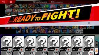 Super Smash Bros Ultimate 8 Player Smashdown (All CPU)