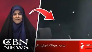 Israeli Airstrike Hits Iranian State TV During Live Broadcast