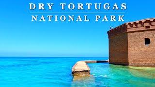 [4K] FT JEFFERSON Moat - Dry Tortugas National Park - Relaxing Scenic Walking Tour Binaural 