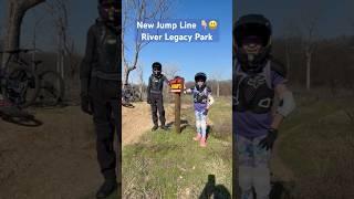 New Jump Line // River Legacy Park // Skills Loop #mtb #dorba