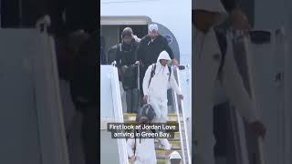 Jordan Love arrives in Green Bay (via NBC 26/WGBA)