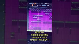 How Pierre Bourne Makes DREAMY Beats For Playboi Carti In 1 Minute #shorts