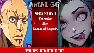 Jinx Arcane part 2 Anime vs Reddit (The rock reaction meme) League OF Legends