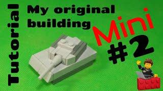 My original building mini #2 | Lego tank LEOPARD 2SG | tutorial