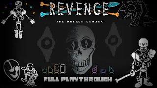 UNDERTALE: REVENGE The Unseen Ending KDTM's Take FULL PLAYTHROUGH (Cancelled) | Undertale Fangame