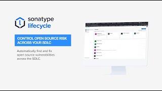 Sonatype Lifecycle Demo across SDLC