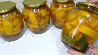 Very Easy! I Make Delicious #Pumpkin Pickle I can keep it for 12 months|