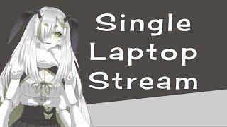 Streaming With One Monitor! (Moth Girl)