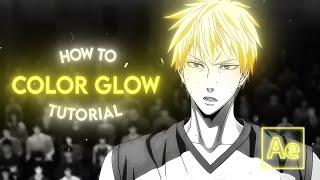 How to COLOR GLOW in After Effects: Tutorial