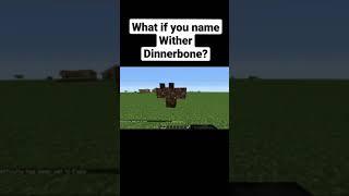 What if you name Wither Dinnerbone?