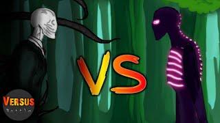 Slender Man VS EnderMan "animation"