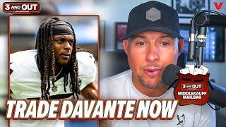 Las Vegas Raiders must trade Davante Adams NOW + Mike Vrabel to Chicago Bears? | 3 & Out