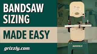 Bandsaw Sizing - What's in a Name?